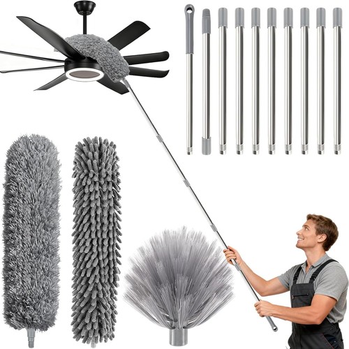 Feather duster extendable - extendable, 4.9m