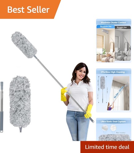 Telescopic microfiber duster - telescopic,