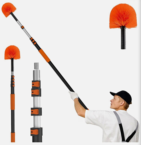 Telescopic extendable cobweb - telescopic,