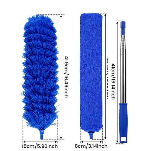 Extendable microfiber duster - extendable,