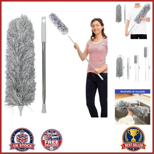 Extendable feather duster with - duster,