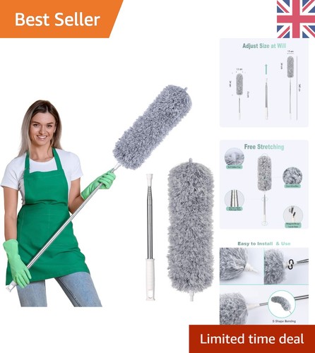 Extendable microfiber duster - extendable,