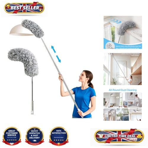 100 inch extendable - 100-inch, microfiber