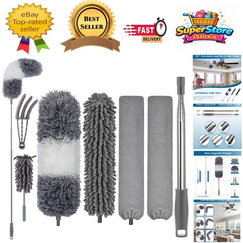 Telescoping microfiber duster - telescoping,