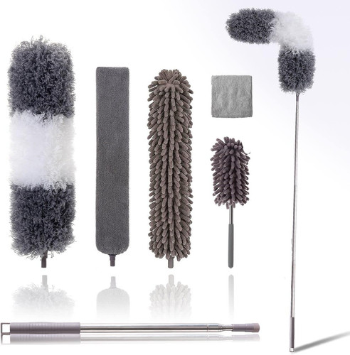 Microfiber duster kit - microfiber, high