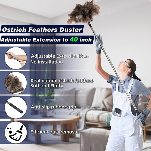 Telescopic ostrich feather - telescopic,