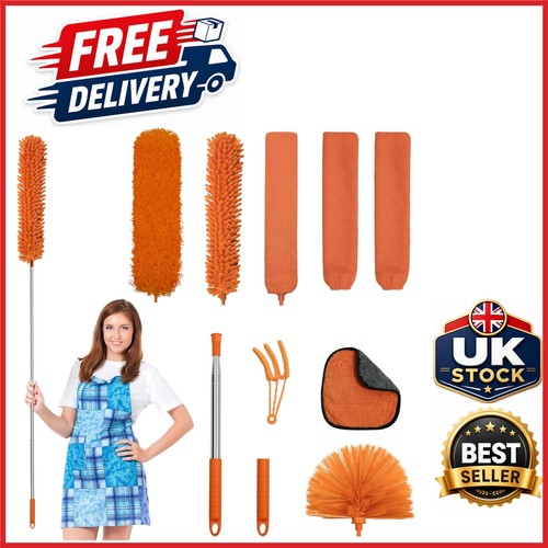 Extendable feather duster kit - extendable,